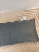 Shredded Memory Foam Bed Pillow – Adjustable Height, Breathable Cervical Support, Standard Size, Grey - Image 2